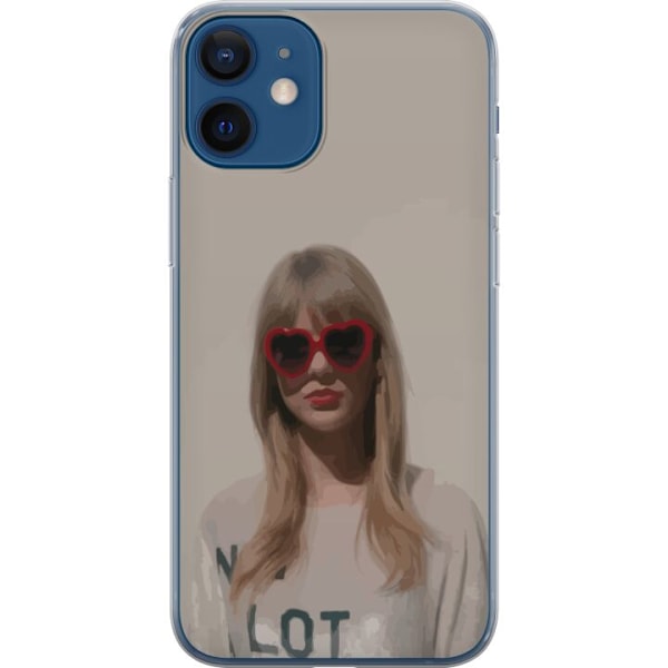 Apple iPhone 12 mini Läpinäkyvä kuori Taylor Swift