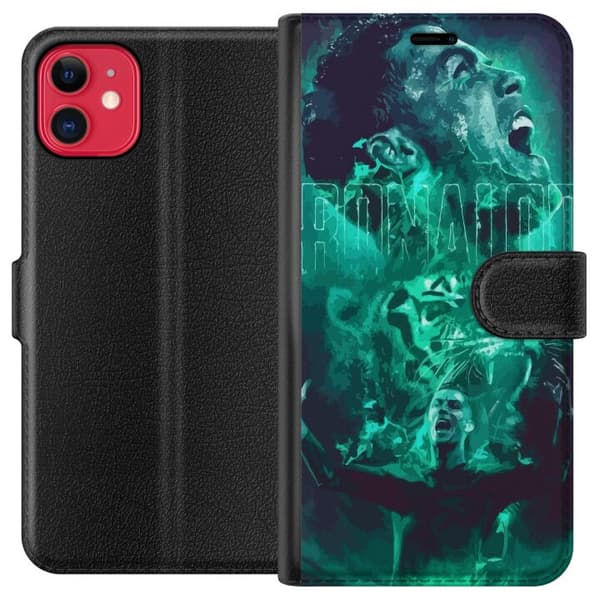 Kompatibel Tegnebogsetui til Apple iPhone 11 Cristiano Ronaldo