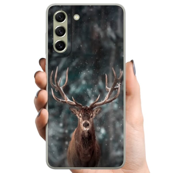 Samsung Galaxy S21 FE 5G TPU Matkapuhelimen kuori Oh Deer