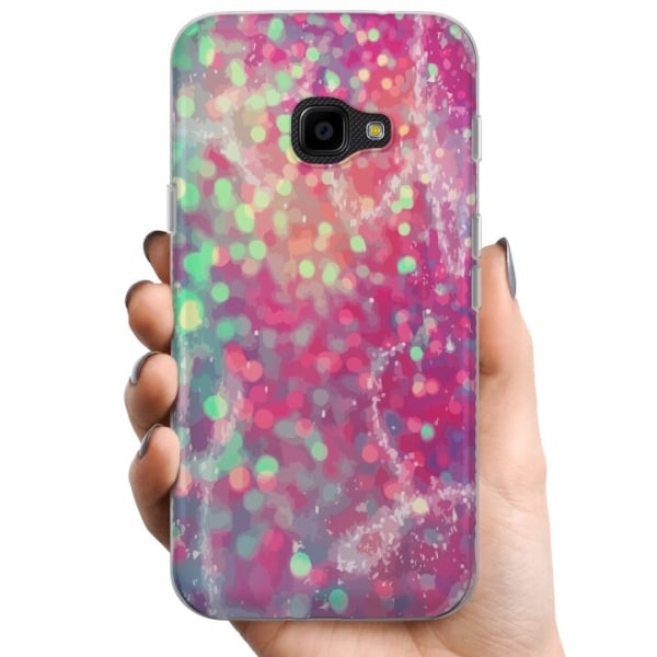 Samsung Galaxy Xcover 4 TPU Matkapuhelimen kuori Kimalteleva