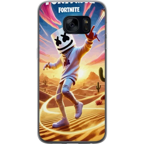 Samsung Galaxy S7 Gjennomsiktig deksel Fortnite