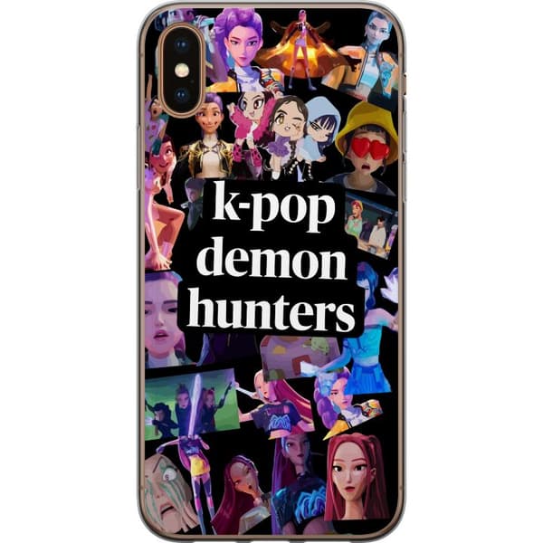 Kompatibelt Mobilskal till Apple iPhone XS KPop Demon Hunters glow edition samlarobjekt