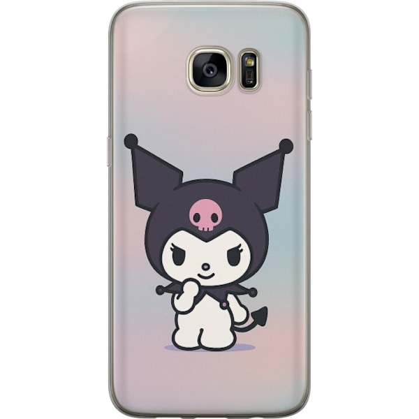 Samsung Galaxy S7 edge Gennemsigtig cover Kawaii Sanrio Kuromi