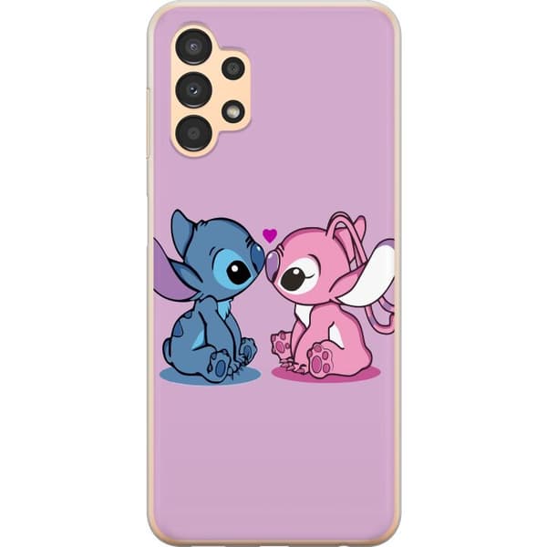 Kompatibelt Mobilskal till Samsung Galaxy A13 Lilo and Stitch