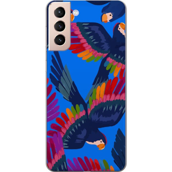 Samsung Galaxy S21 Gennemsigtig cover Fugle
