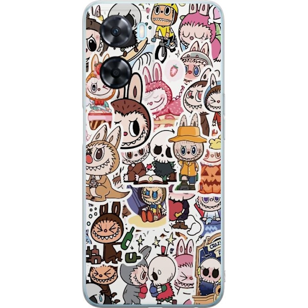 OnePlus Nord N20 SE Läpinäkyvä kuori Labubu All-Stars – POP MART Erikoispainos