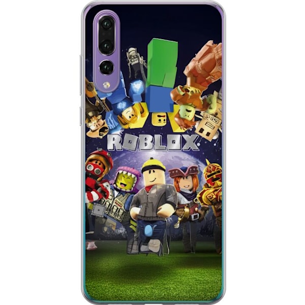 Huawei P20 Pro Gennemsigtig cover Roblox Verden - Gaming Event