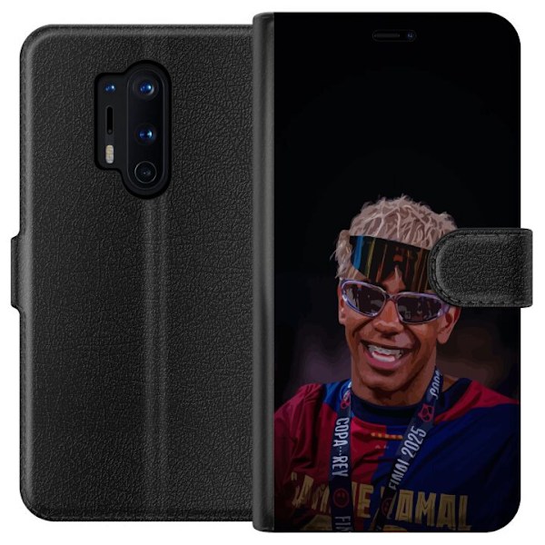 OnePlus 8 Pro Tegnebogsetui Lamine Yamal mobiltaske i elegant sportsdesign