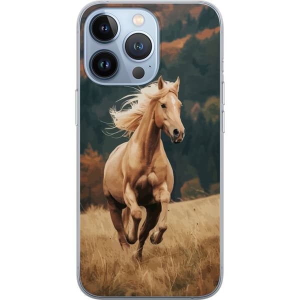 Kompatibelt Mobilskal till Apple iPhone 13 Pro Springande Häst
