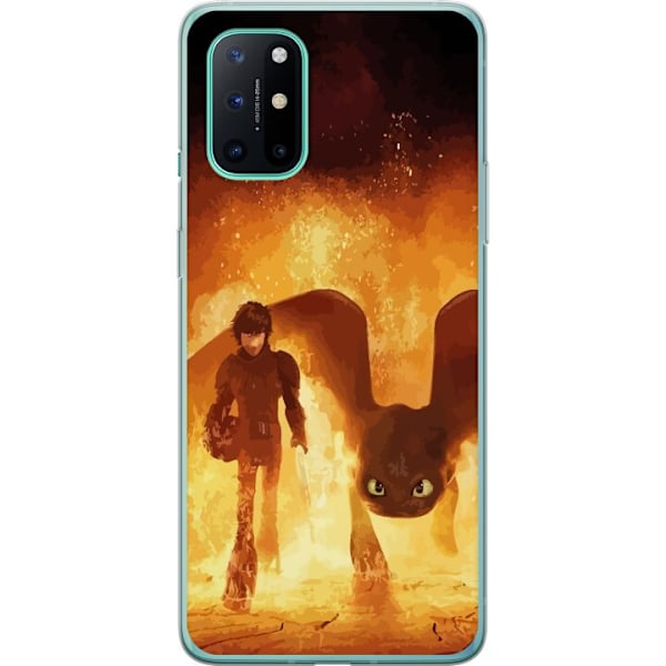 OnePlus 8T Gjennomsiktig deksel Draketrener