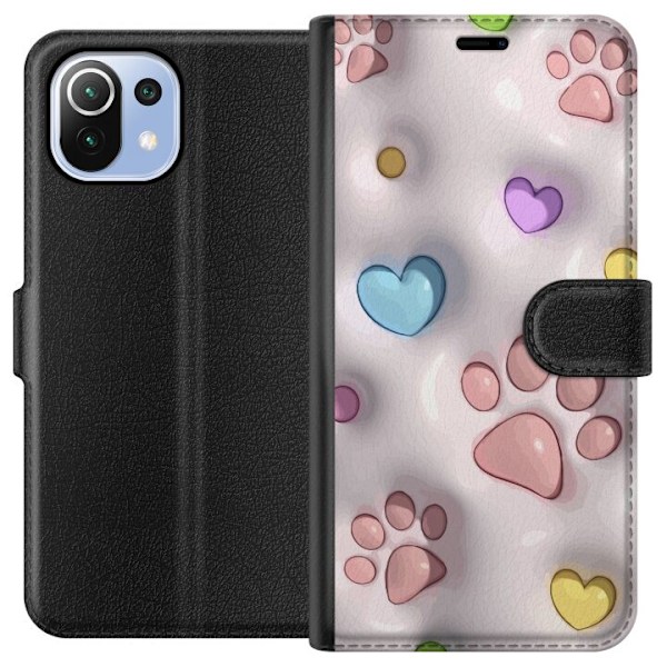 Xiaomi Mi 11 Lite Tegnebogsetui Fluffy Poter
