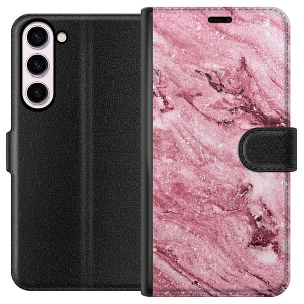 Kompatibelt Plånboksfodral till Samsung Galaxy S23+ Rosa