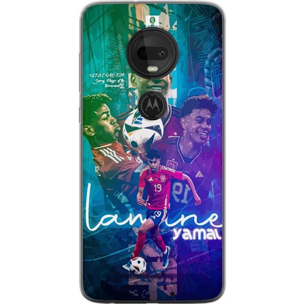 Motorola Moto G7 Läpinäkyvä kuori Lamine Yamal FCB