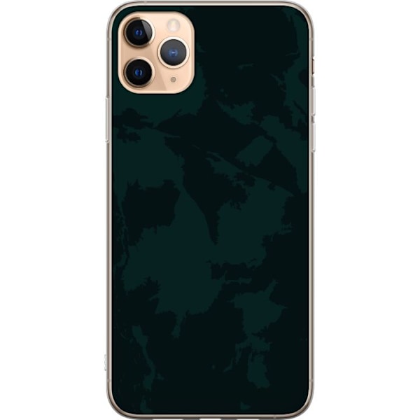 Apple iPhone 11 Pro Max Gennemsigtig cover Grønt