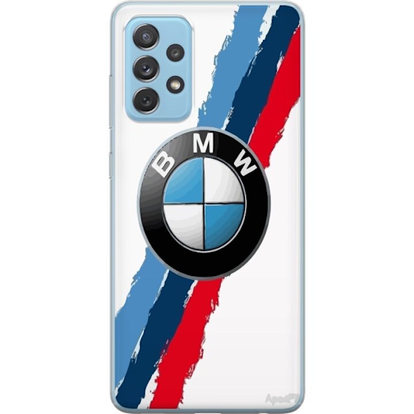 Samsung Galaxy A52 5G Gennemsigtig cover BMW Striber