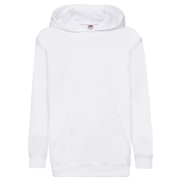 Barn-Hoodie | Mjuk Huvtröja för Barn Juventus vit 12-13 År