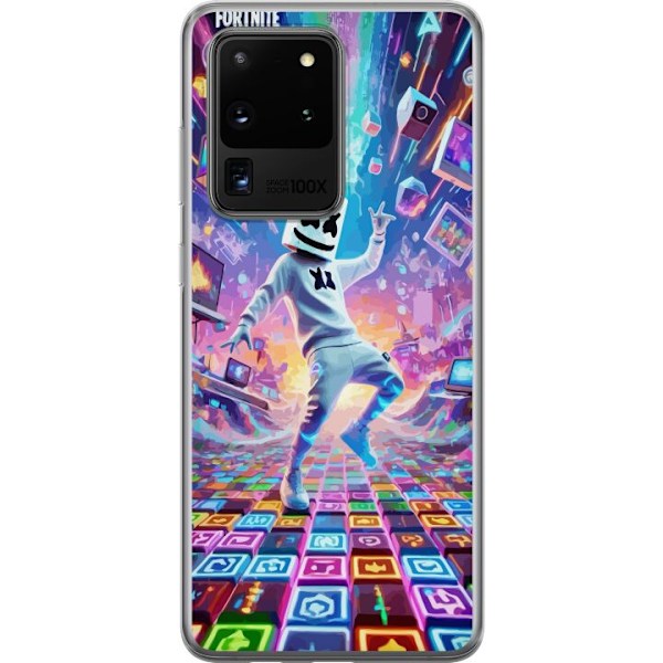 Samsung Galaxy S20 Ultra Läpinäkyvä kuori Fortnite