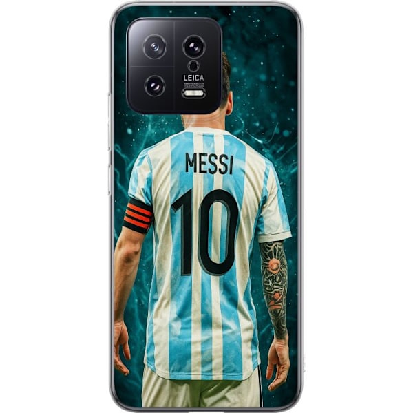 Xiaomi 13 Genomskinligt Skal Messi