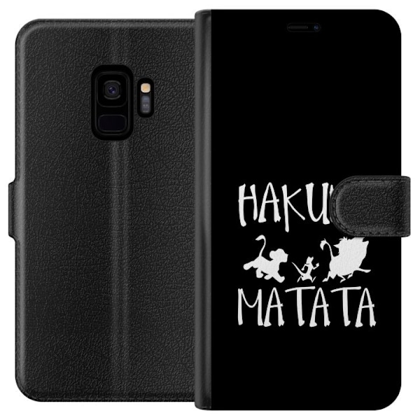 Samsung Galaxy S9 Tegnebogsetui Hakuna Matata