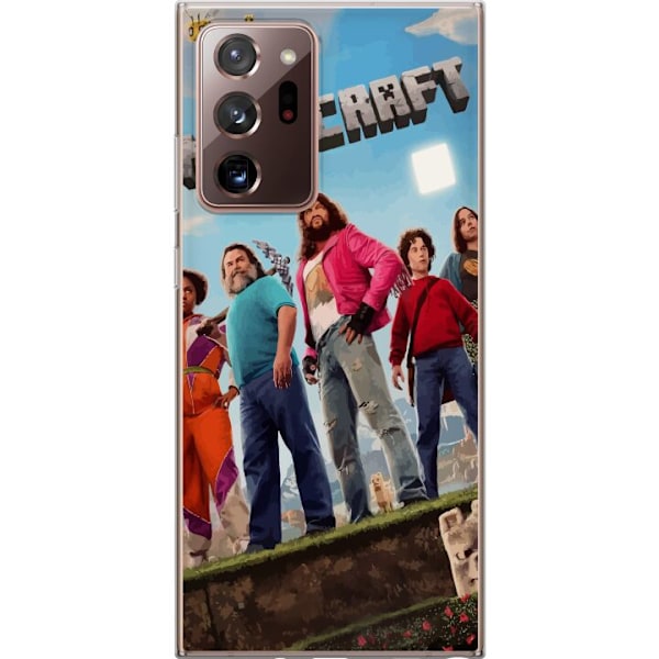 Samsung Galaxy Note20 Ultra Genomskinligt Skal A Minecraft Movie