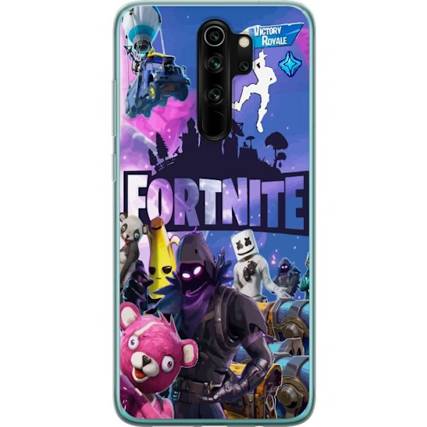 Xiaomi Redmi Note 8 Pro  Gennemsigtig cover Fortnite