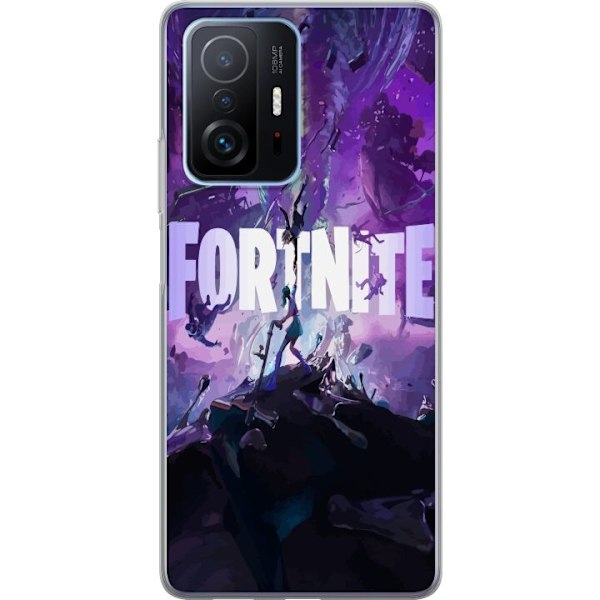 Xiaomi 11T Läpinäkyvä kuori Fortnite