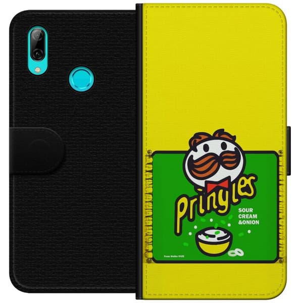 Kompatibelt Plånboksfodral till Huawei P smart 2019 Pringles gul