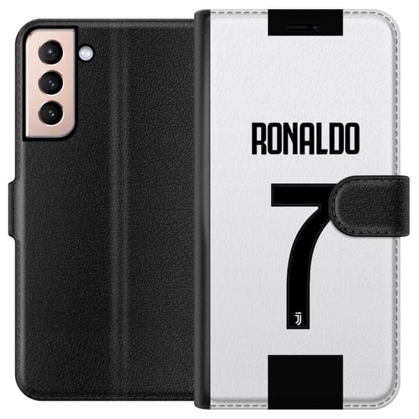 Kompatibelt Plånboksfodral till Samsung Galaxy S21 Ronaldo