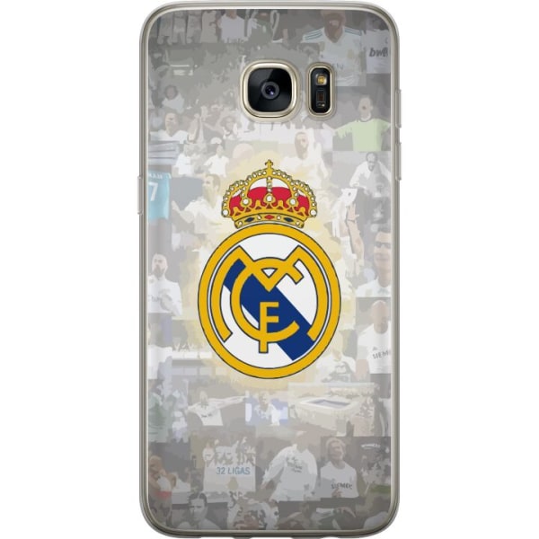 Samsung Galaxy S7 edge Gjennomsiktig deksel Real Madrid