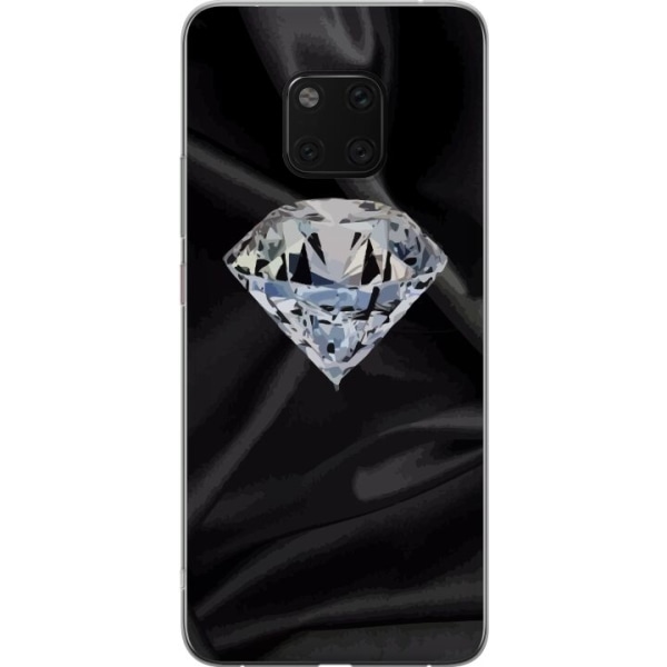 Huawei Mate 20 Pro Gjennomsiktig deksel Silke Diamant