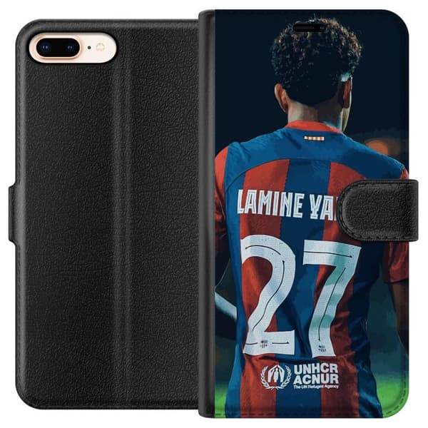 Kompatibel Tegnebogsetui til Apple iPhone 7 Plus Yamal Lamine