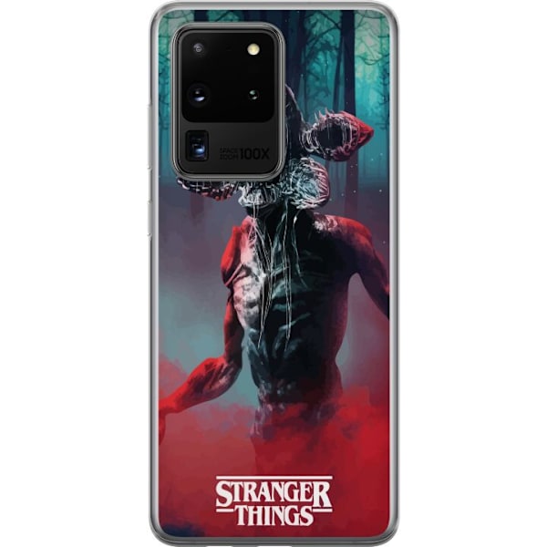 Samsung Galaxy S20 Ultra Genomskinligt Skal Stranger Things Mo