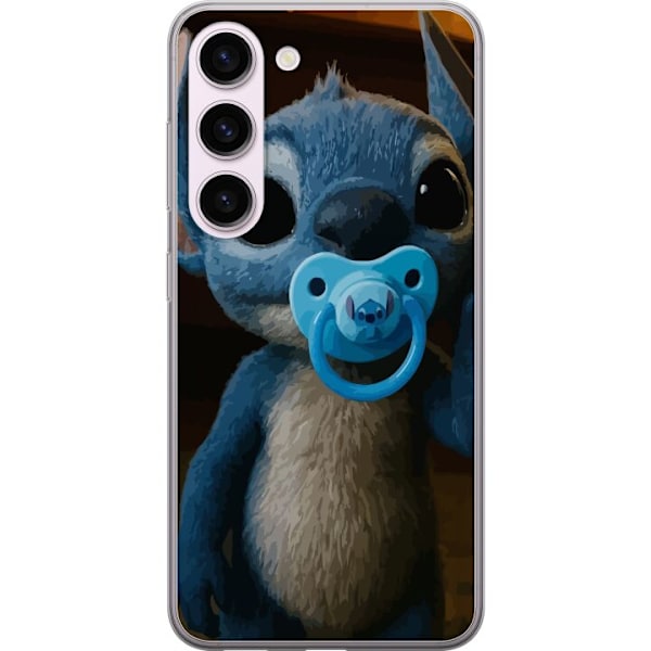 Samsung Galaxy S23 Gjennomsiktig deksel Stitch & Napp - babyte