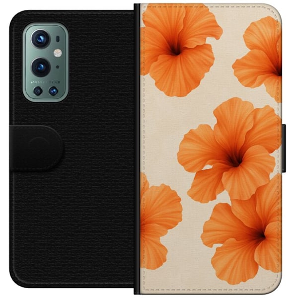OnePlus 9 Pro Lompakkokotelo Papaya Punch