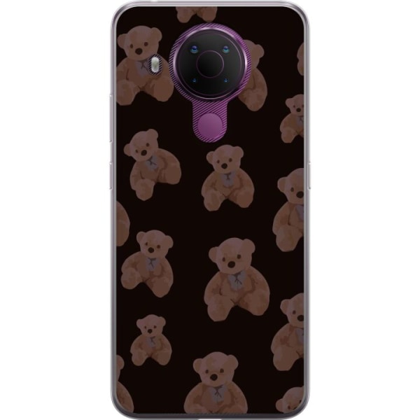Nokia 5.4 Gjennomsiktig deksel En bjørn flere bjørner