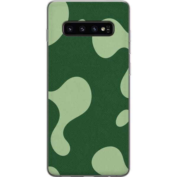 Kompatibelt Mobildeksel til Samsung Galaxy S10 Matcha-smelting grønn