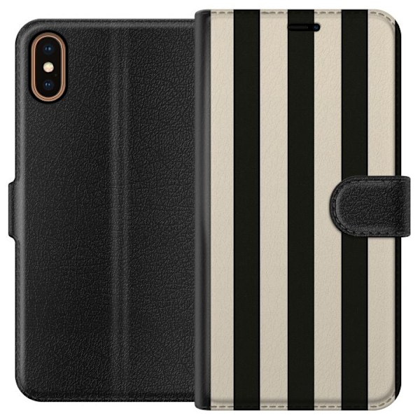 Apple iPhone X Lommeboketui Linjestrøm