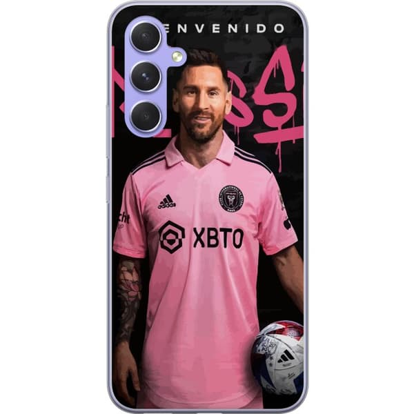 Kompatibelt Mobildeksel til Samsung Galaxy A54 Lionel Messi