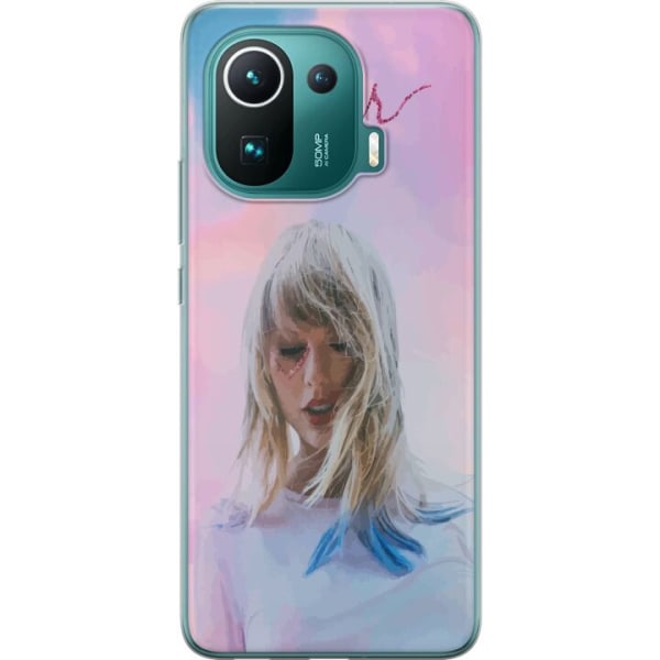 Xiaomi Mi 11 Pro Läpinäkyvä kuori Taylor Swift - Lover