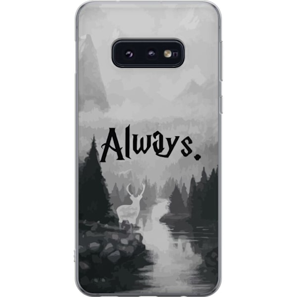 Samsung Galaxy S10e Genomskinligt Skal Harry Potter Always