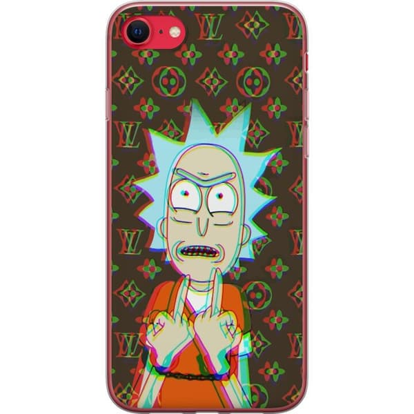 Kompatibelt Mobildeksel til Apple iPhone SE (2022) Rick and Morty