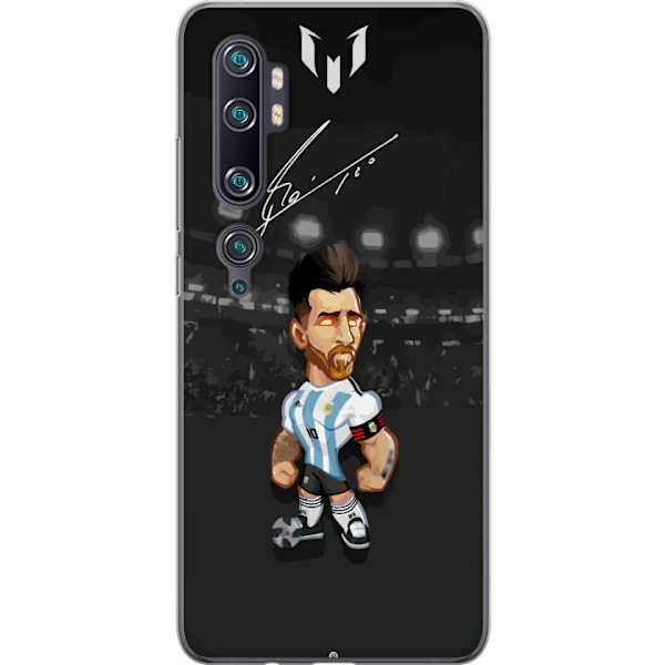 Xiaomi Mi Note 10 Pro Gjennomsiktig deksel Messi