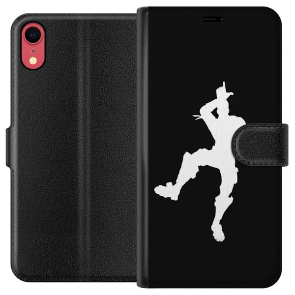 Kompatibel Tegnebogsetui til Apple iPhone XR Fortnite Dans