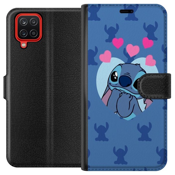 Samsung Galaxy A12 Plånboksfodral stitch