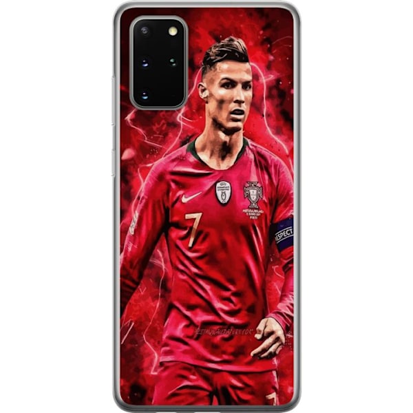 Samsung Galaxy S20+ Läpinäkyvä kuori Ronaldon Taidot - CR7