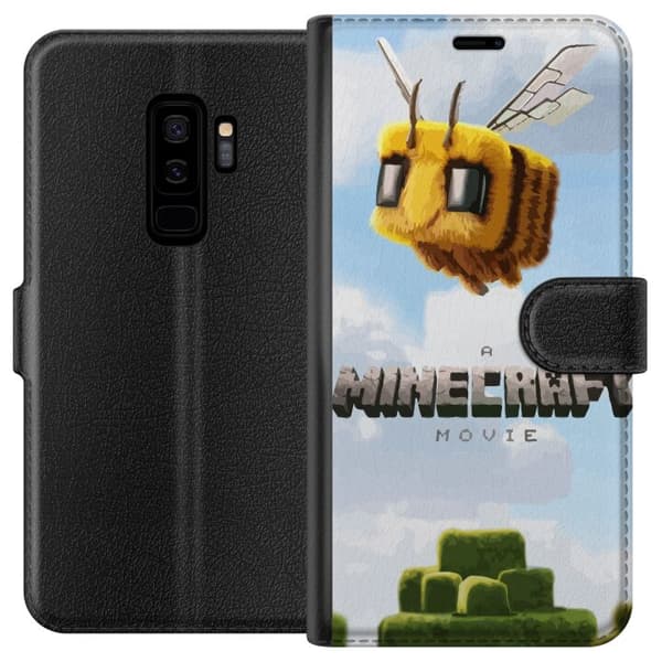 Kompatibel Tegnebogsetui til Samsung Galaxy S9+ A Minecraft Movie