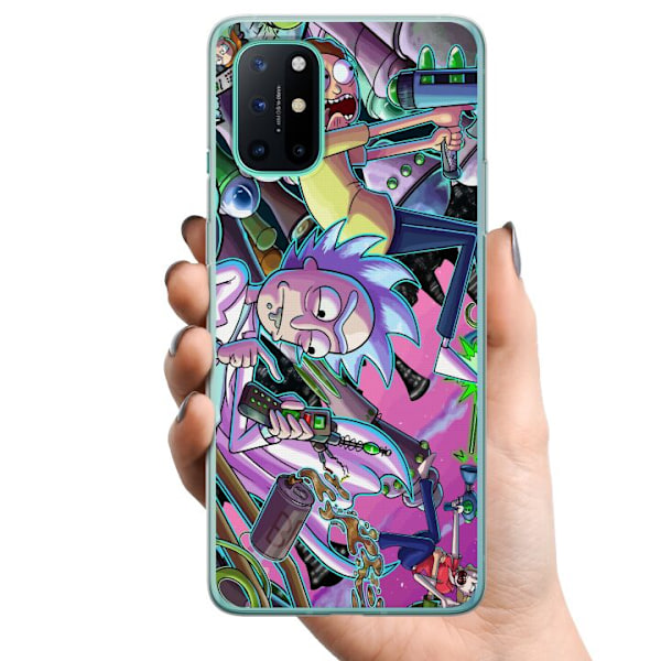 OnePlus 8T TPU Matkapuhelimen kuori Rick ja Morty