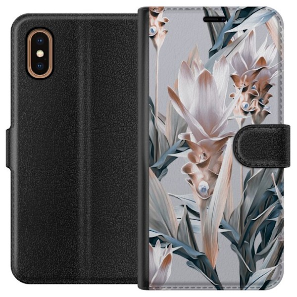 Apple iPhone XS Max Tegnebogsetui Blomst
