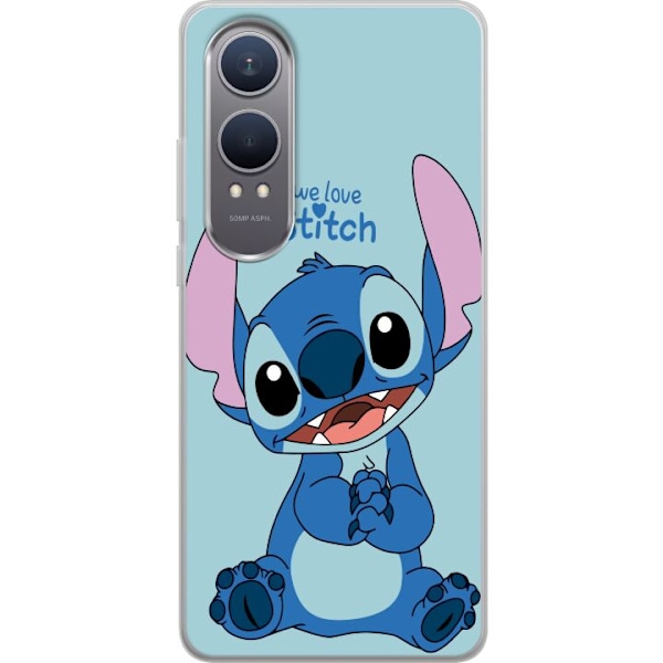 OnePlus Nord CE4 Lite Gennemsigtig cover Elsk Stitch