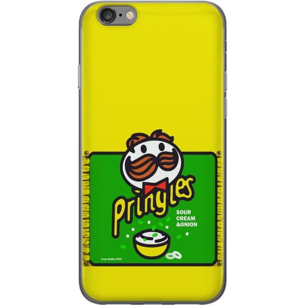 Kompatibelt Mobildeksel til Apple iPhone 6 Pringles gul